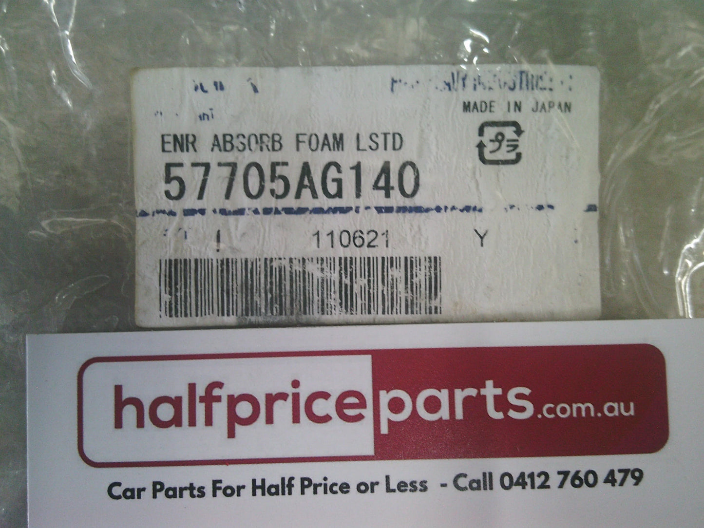 Subaru Liberty B4 Genuine Front Upper Bumper Foam Absorber New Part