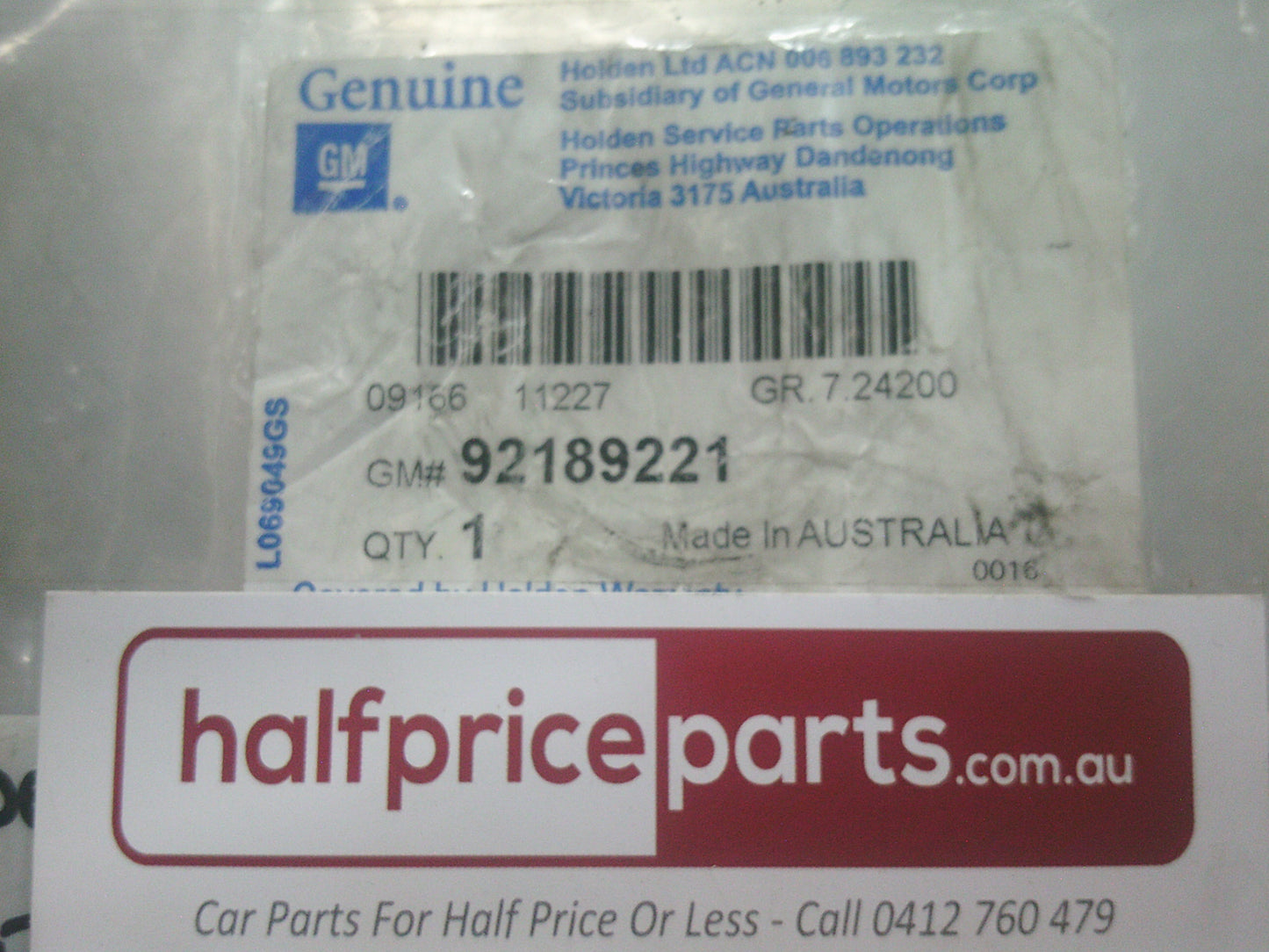 Holden VE Commodore- WM Caprice Genuine Left Hand Front Stabilizer Bracket - New Part