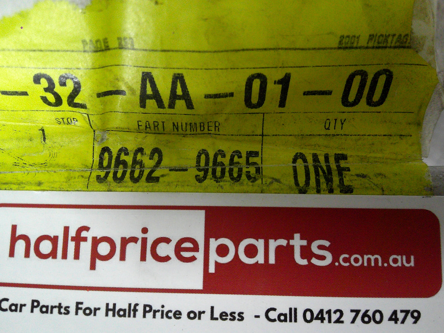 Holden CG Captiva C100 / C140 Genuine A/C Pipe Assembly New Part