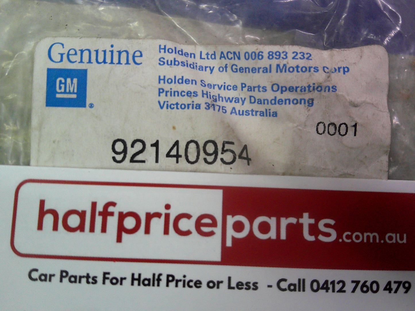 Holden VT/VX Commodore/WH Statesman/Caprice Genuine Seat Side Trim Plug New Part