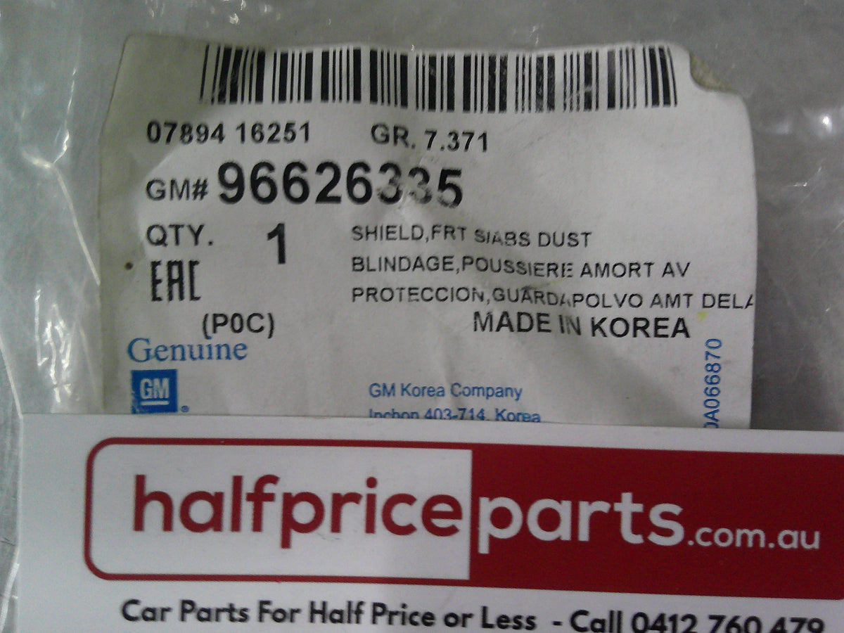 Holden CG Captiva/Equinox/Hyundai Santa Fe Genuine Front Shock Absorber Boot New Part
