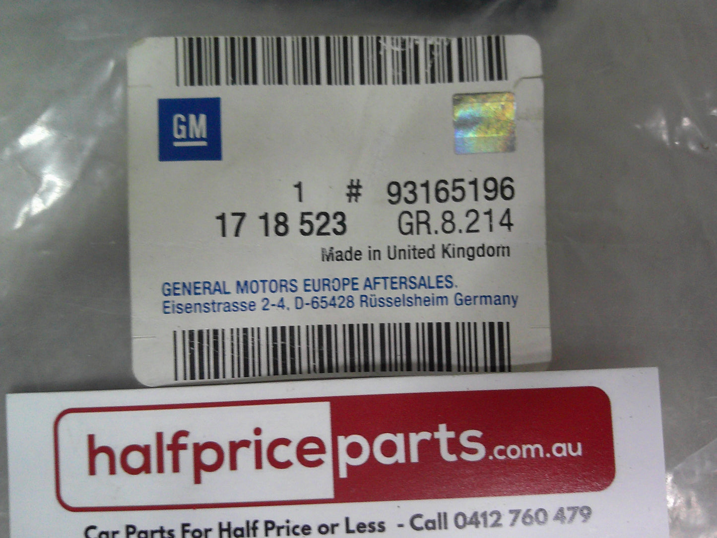 Holden AH Astra Genuine Front Mudflap Set New Part