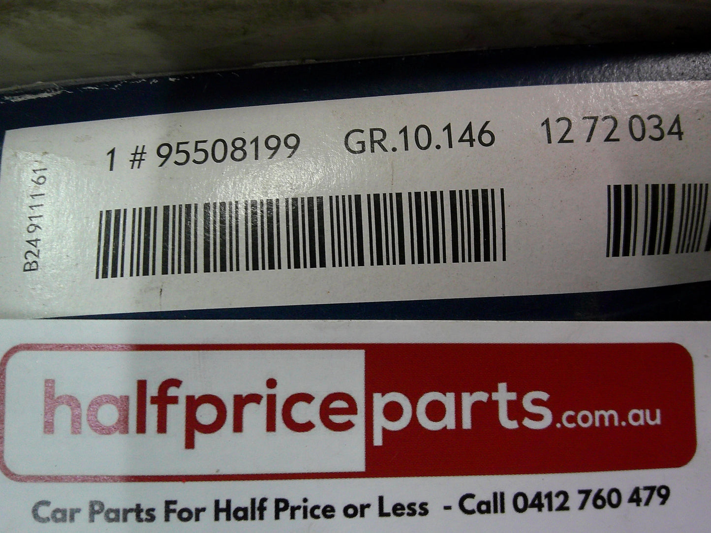 Holden Astra J Genuine 625mm Left Hand (Passengers) Wiper New Part