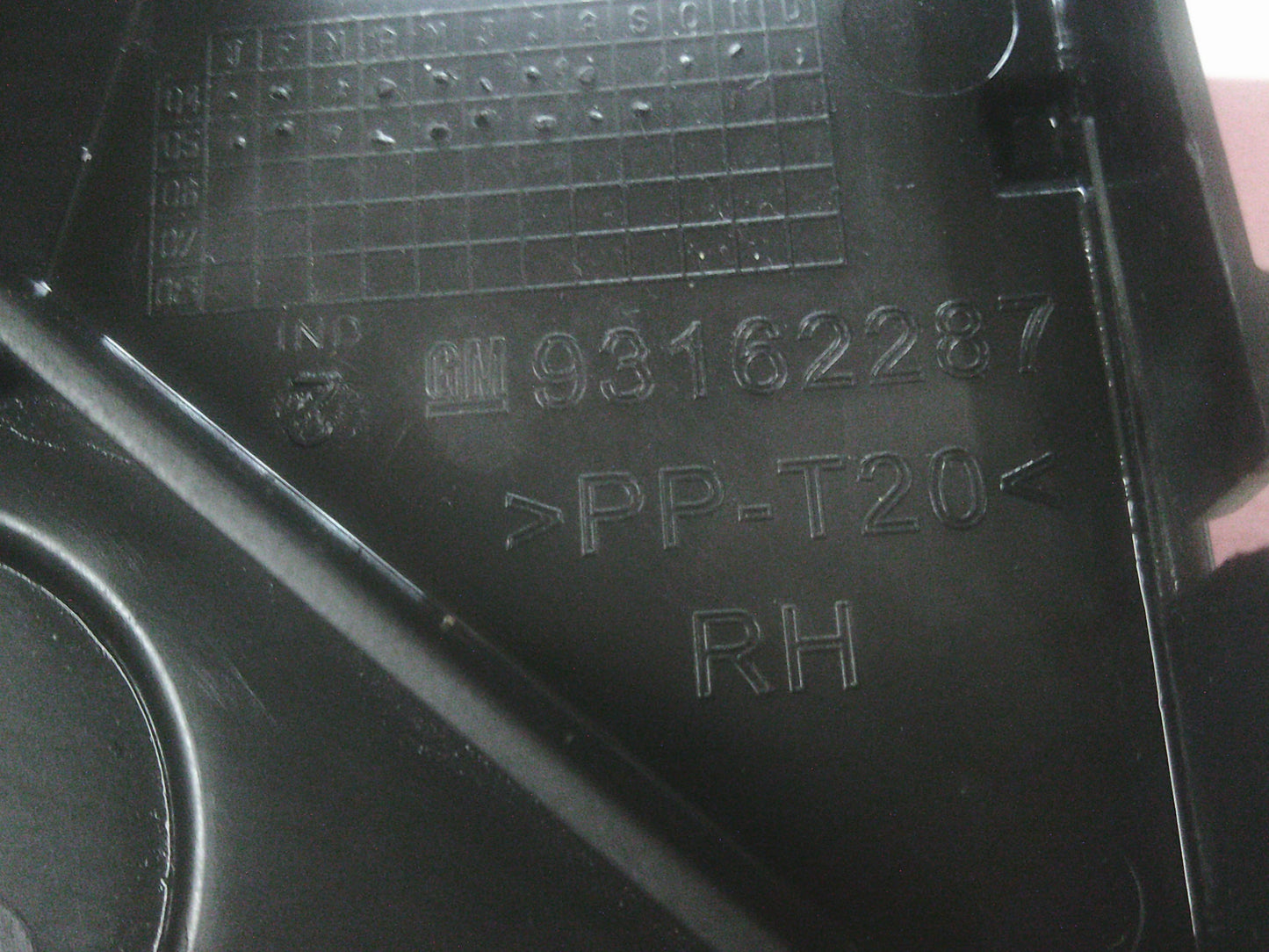 Holden AH Astra Genuine Right Hand Rear Bumper Bracket Used Part