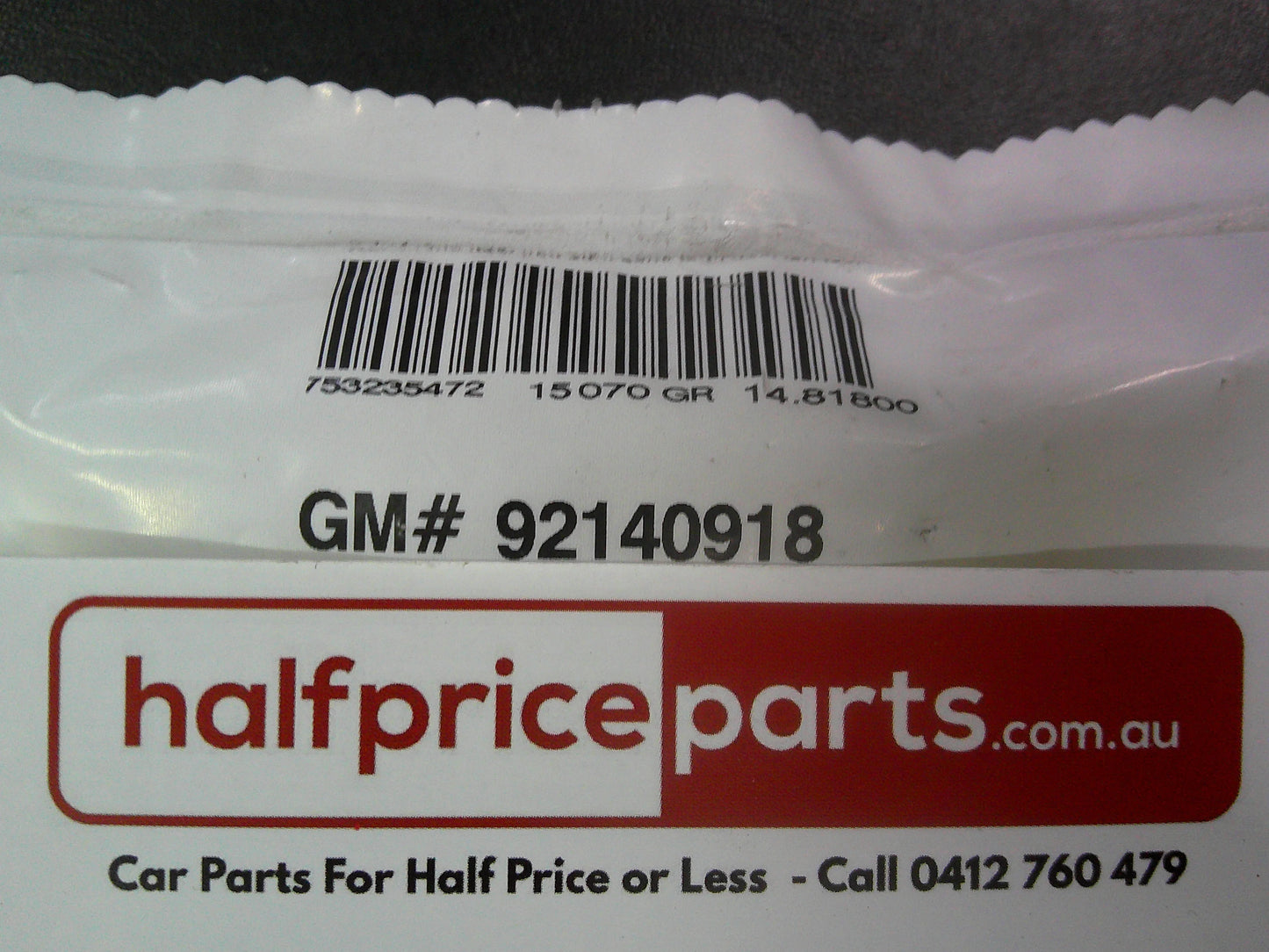 Holden VT/VX/VY/VZ/VU/WH/WK/WL Commodore Genuine Seat Back Retainer New Part