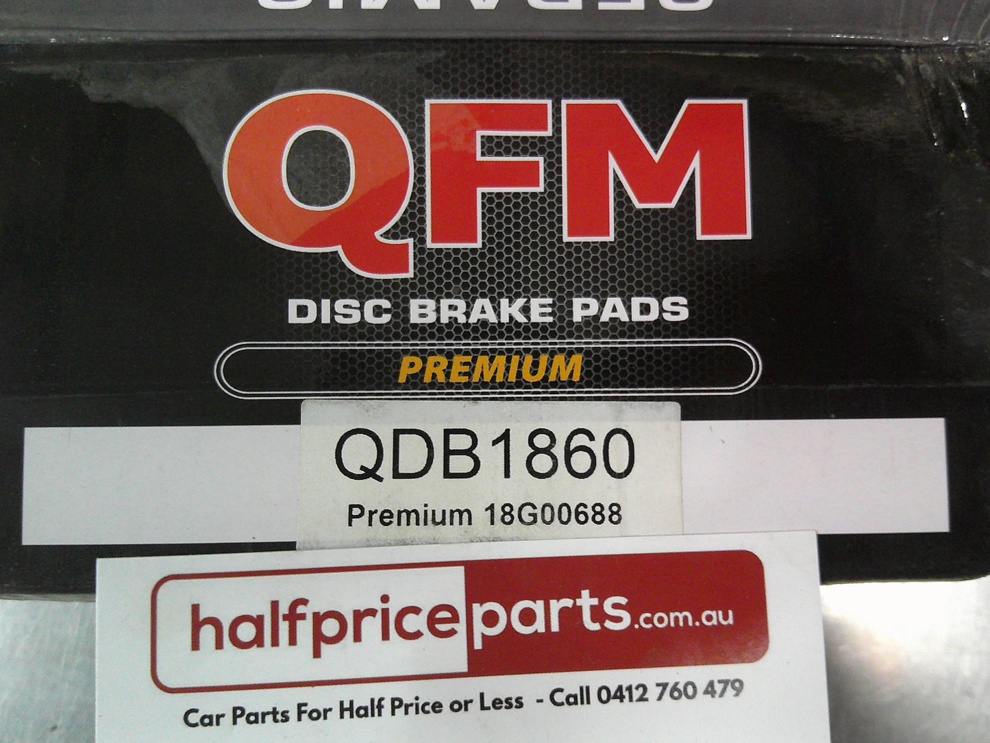 QFM Premium Ceramic Front Brake Pad Set Suits Ford Focus New Part