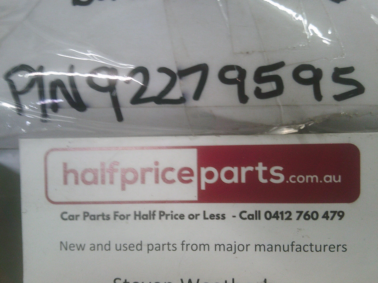 Holden RG Colorado Genuine Bull Bar Wiring Harness ASM New Part