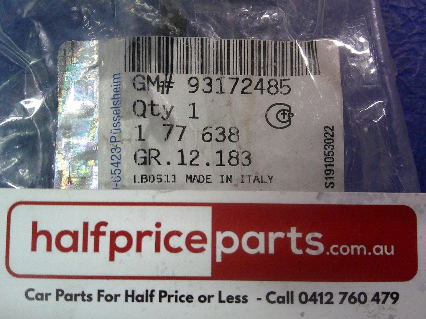 Holden Astra G Convertible Genuine Rear Boot Lid Moulding Retainer Strip New Part