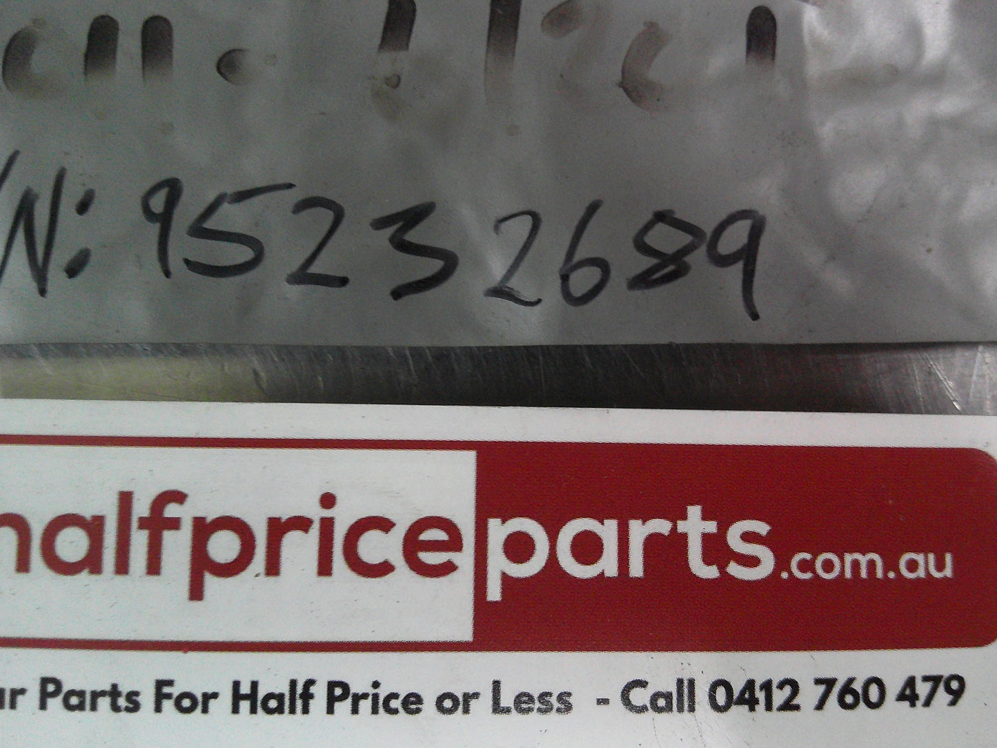 Holden JH Cruze Sedan Series II Genuine Chrome Rear Boot Lid Garnish Used Part VGC