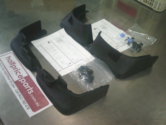 Holden JH Cruze Sedan/Hatch Genuine Front And Rear Mud Flap Set With Fitting Kit New Part
