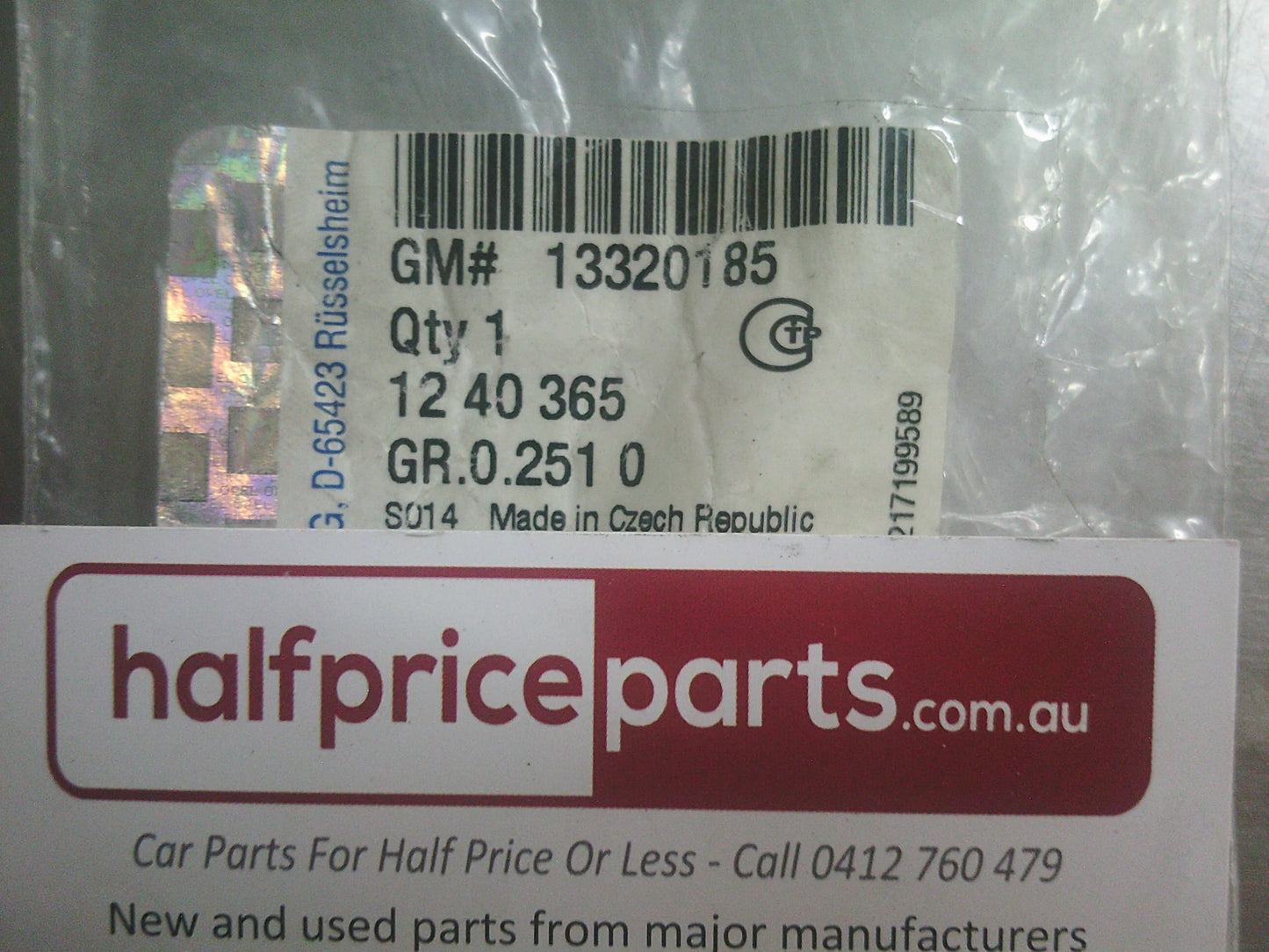 Holden AH Astra Genuine Brake Fluid Level Switch - New Part