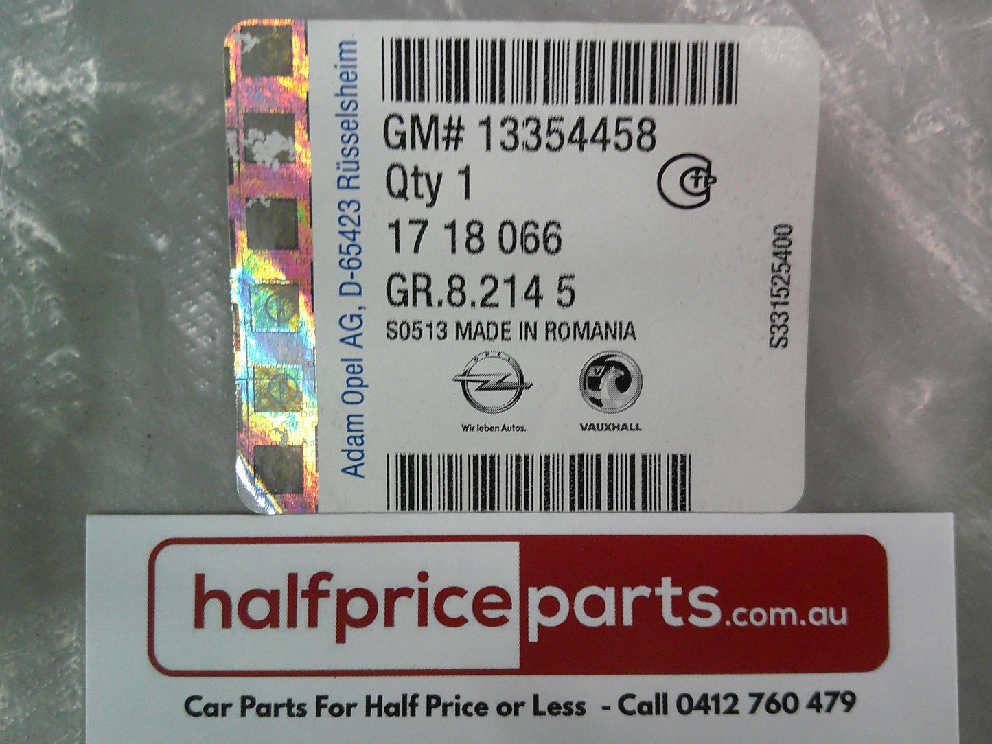 Holden PJ Astra Genuine Front Mud Flap Set With Fitting Kit New Part