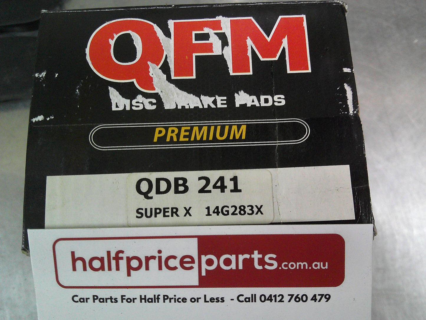 QFM Premium Front Brake Pad Set Suits Ford Laser/Mazda 323/323 Turbo New Part