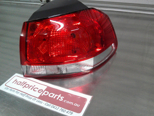 VW Golf Mark 6 Hatch Back Genuine Right Hand Rear Tail Light Outer Assembly New Part