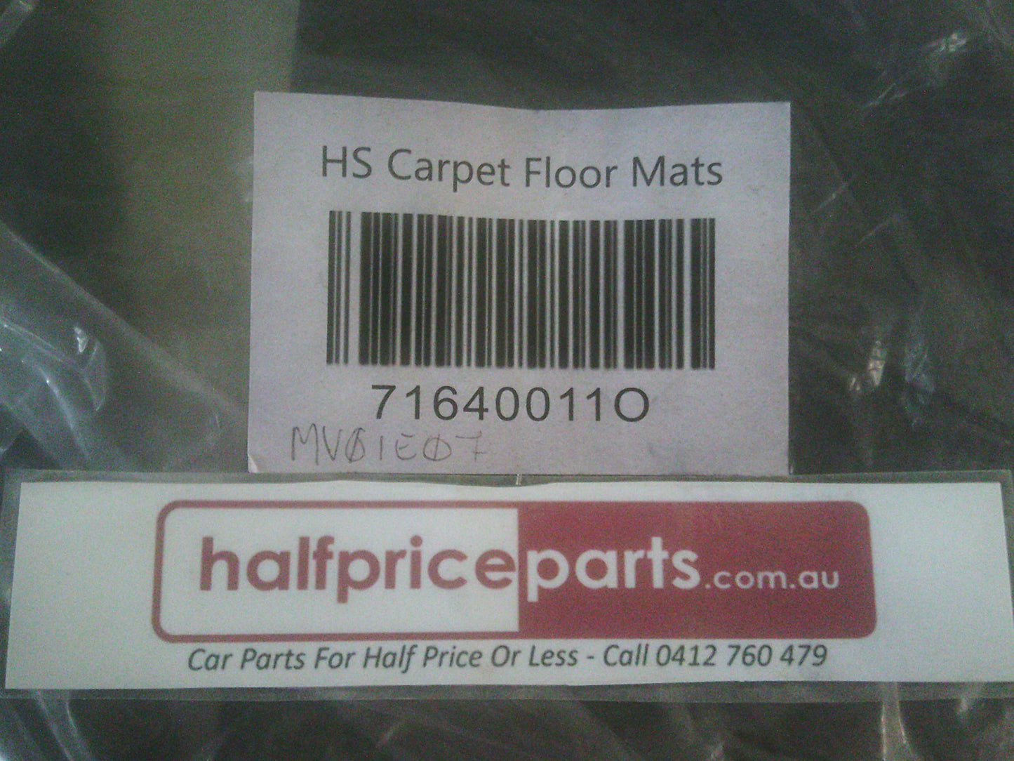 MG HS Carpet Floor Mats New Part