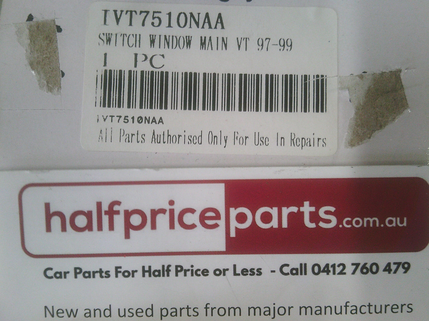 Master Switch Power Windows & Lock Suits Holden VT/VX Commodore New Part