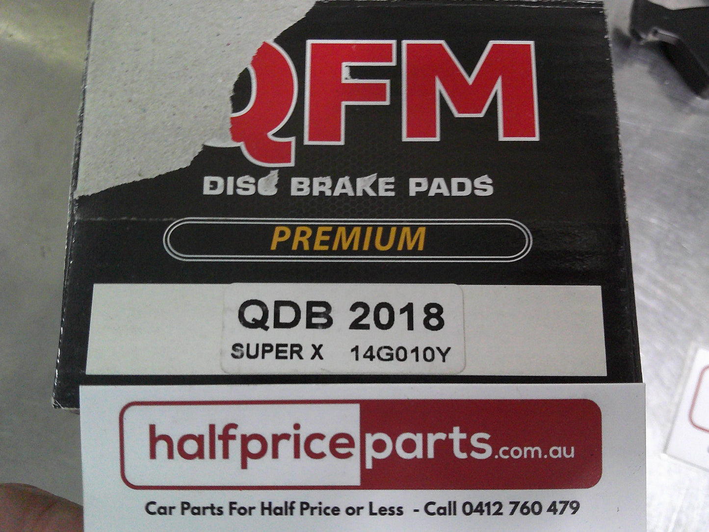QFM Priemum Front Brake Pad Set Suits Ford KA New Part