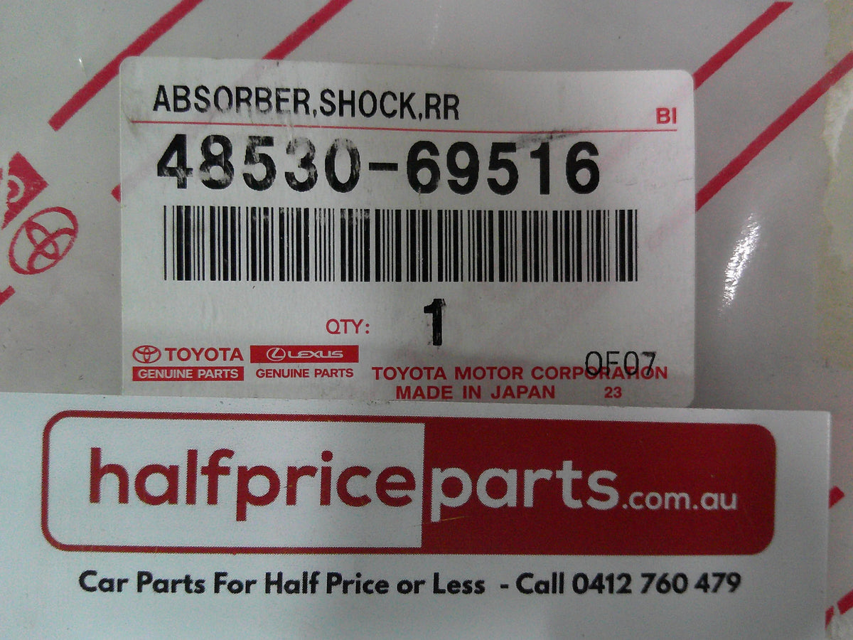 Toyota Prado 150 Series Genuine Rear Shock Absorber Left Or Right (1 Shock ONLY) New Part