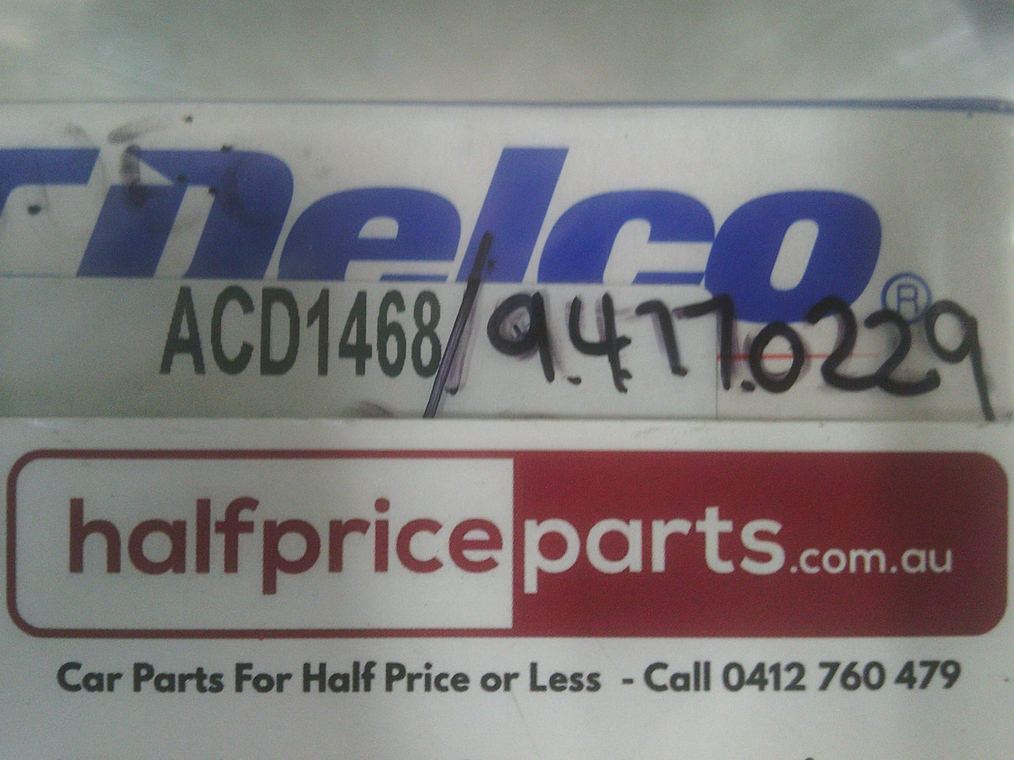 ACDelco Front Brake Pads Suitable For Holden/Isuzu New Part