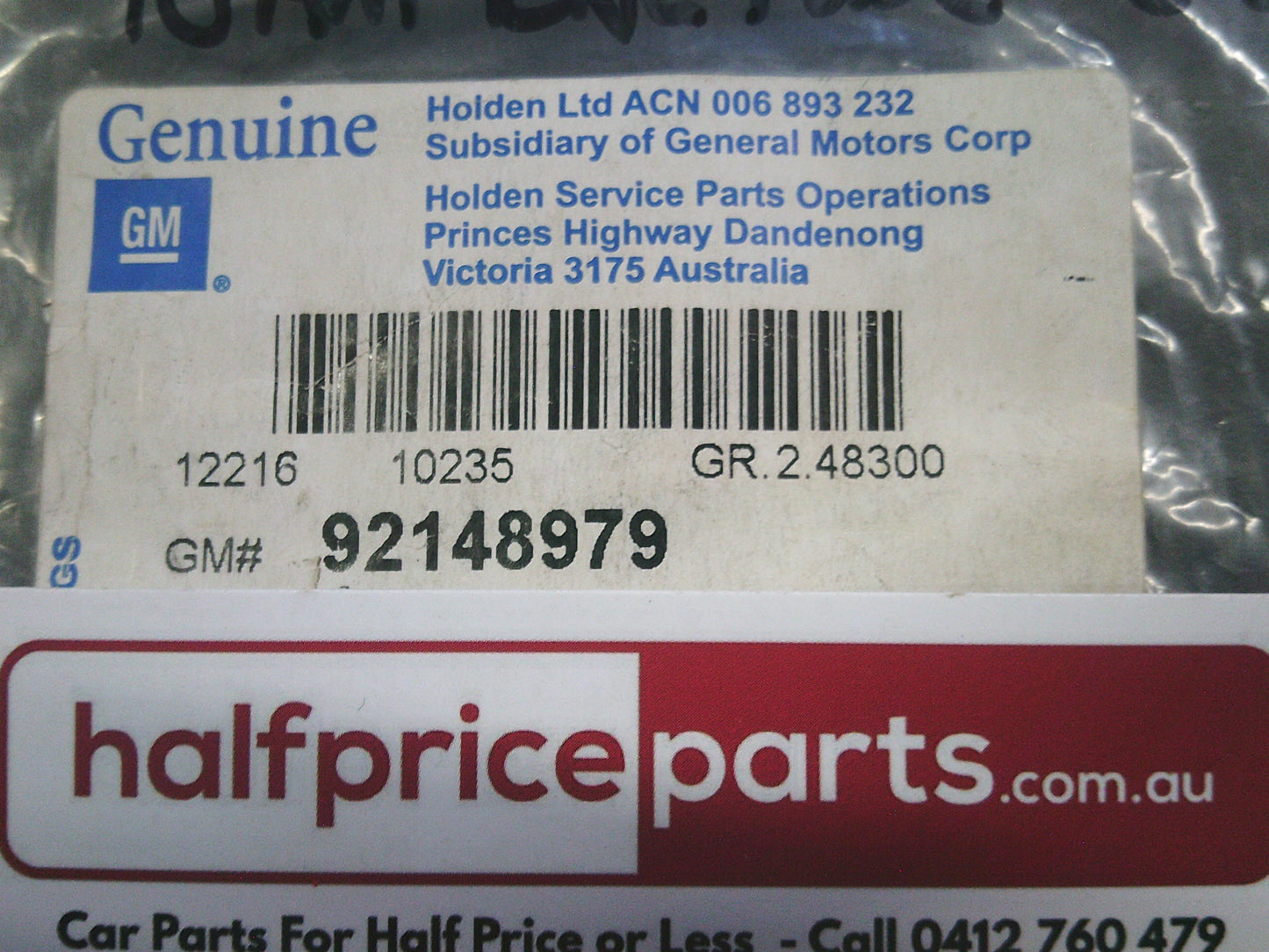 Holden RA Rodeo Genuine Engine Bay 10Amp Fuse New Part