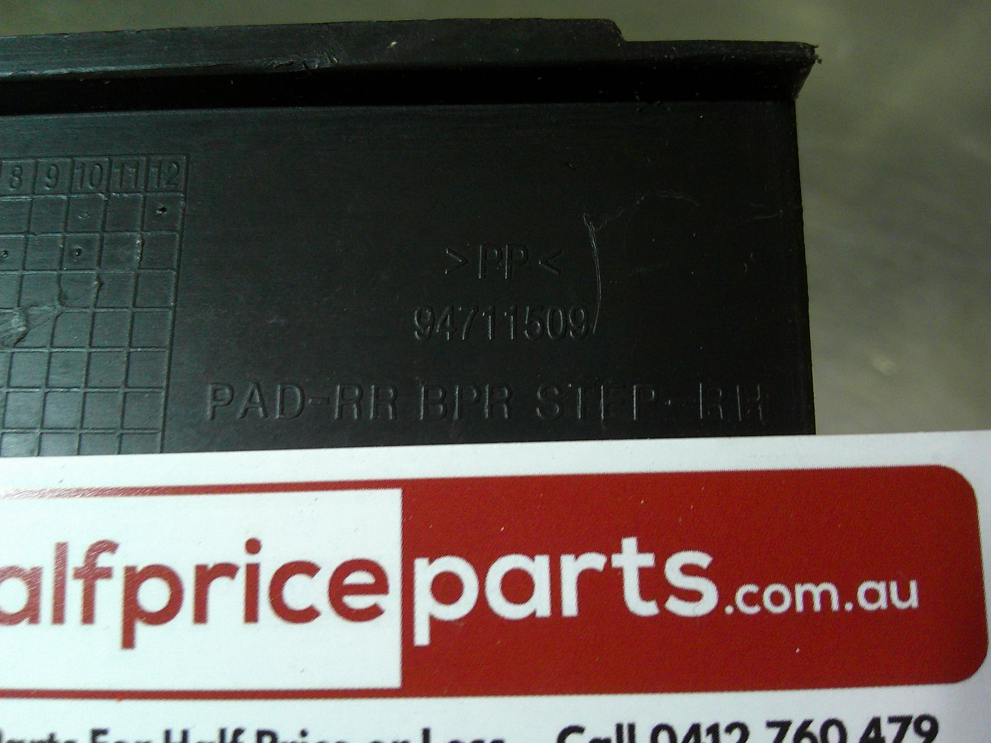 Holden RG Colorado Genuine Left And Right Rear Step End Trims (Sold As Pair Only) Used Part