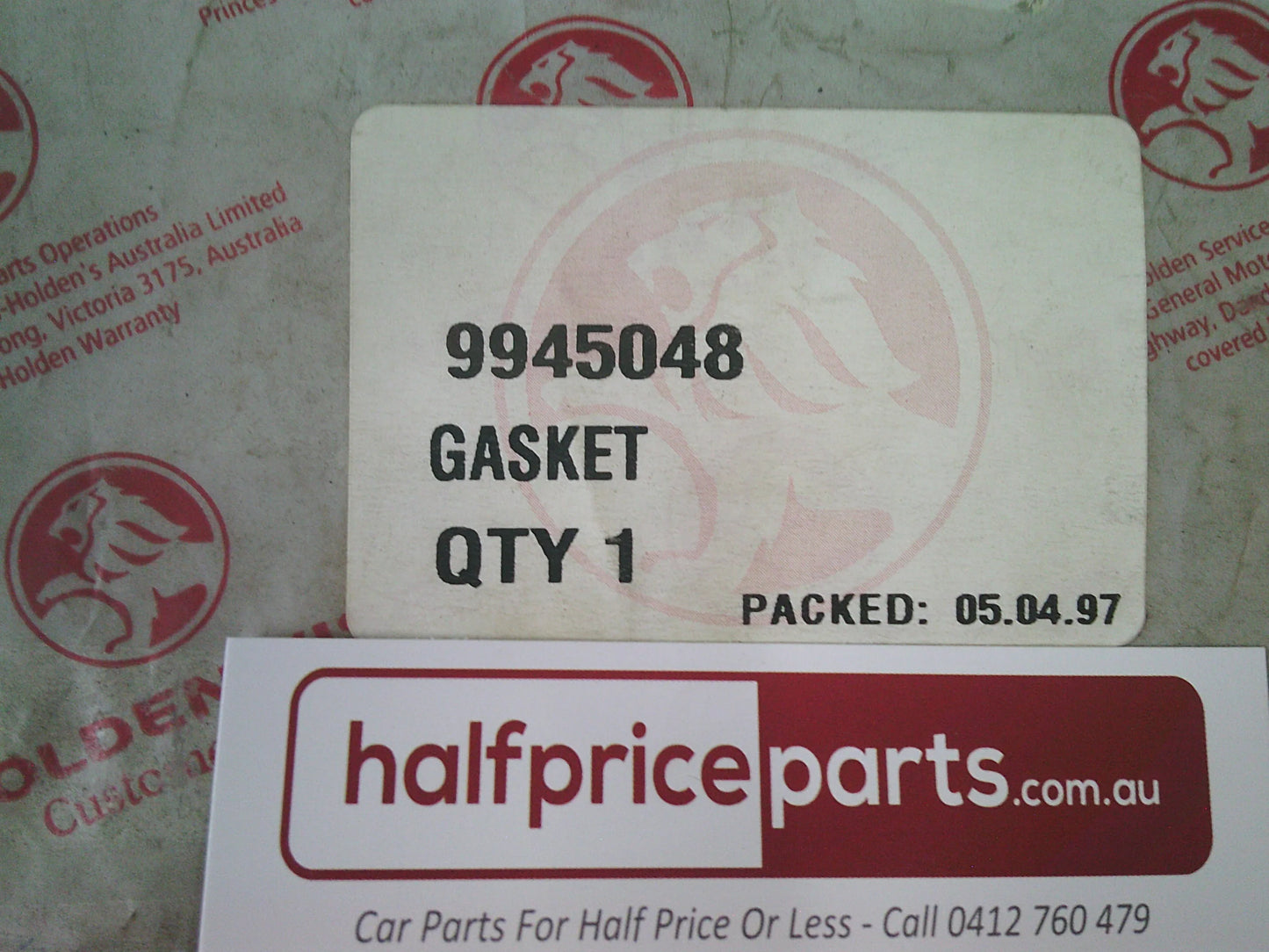 Holden VB/VK Commodore/1.9ltr StarFire Genuine Rocker Cover Gasket New Part