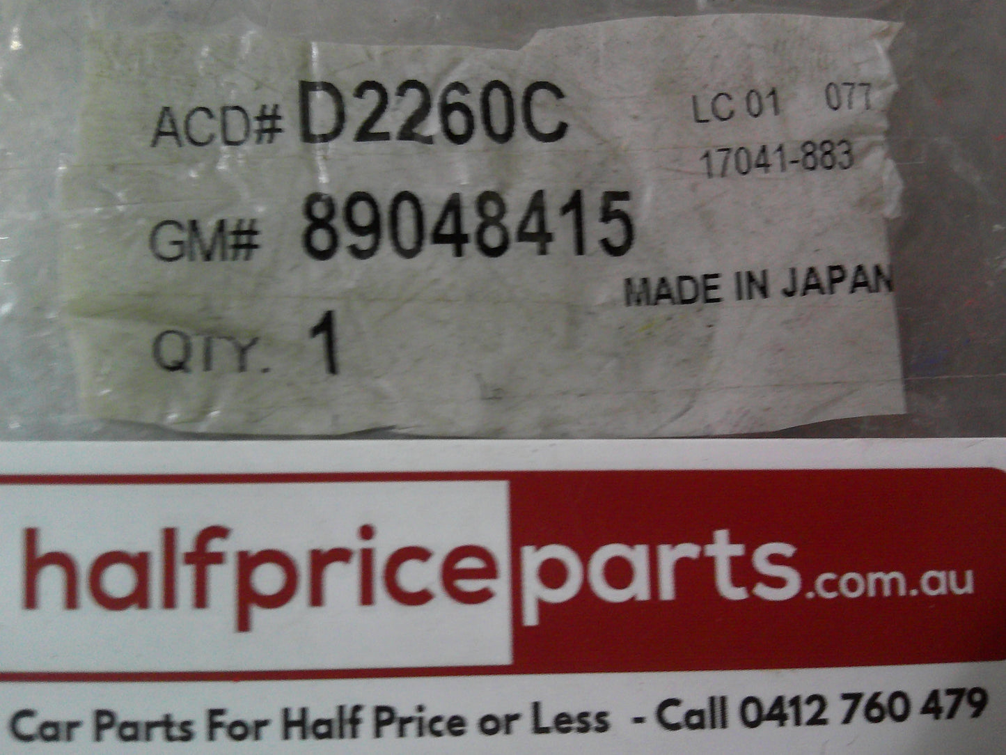 Hummer H3 Genuine Neutral Park Safety Switch New Part