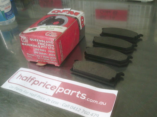 QFM Front Brake Pad Set Suits Holden Barina/Suzuki Swift New Part