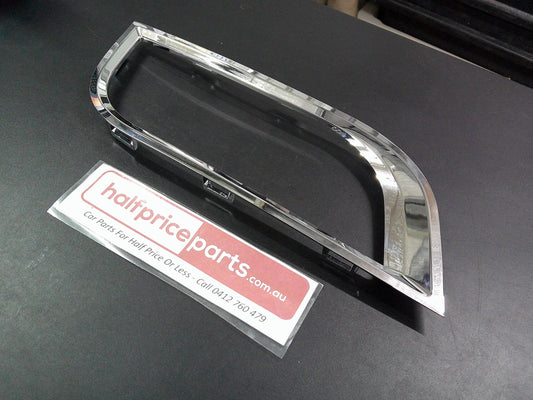 Holden RG Trailblazer Genuine Chrome Left Hand Front Fog Light Bezel New Part