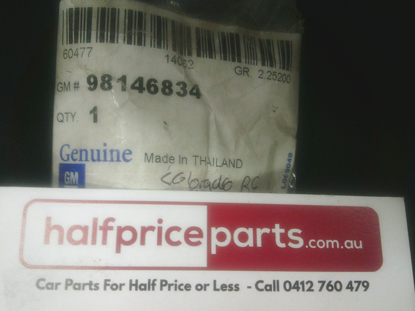 Isuzu D-Max/RC Colorado Genuine Relay New Part