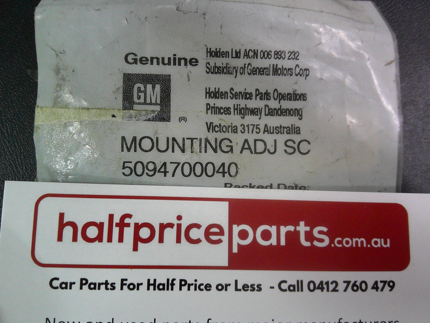 Holden Frontera Genuine Headlight Adjust Screw Mounting New Part
