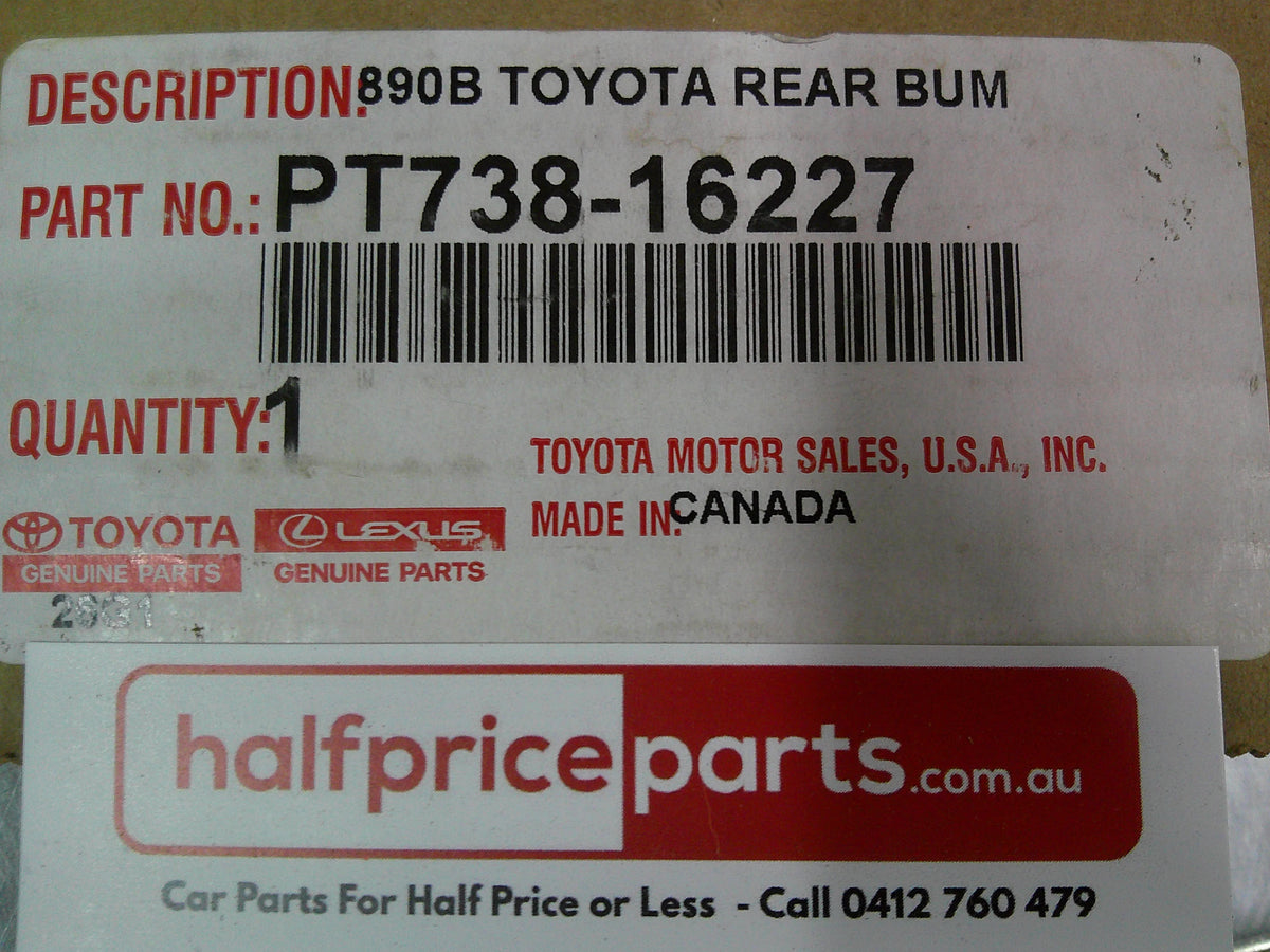 Toyota Corolla Cross Genuine Rear Boot Bumper Protector New Part