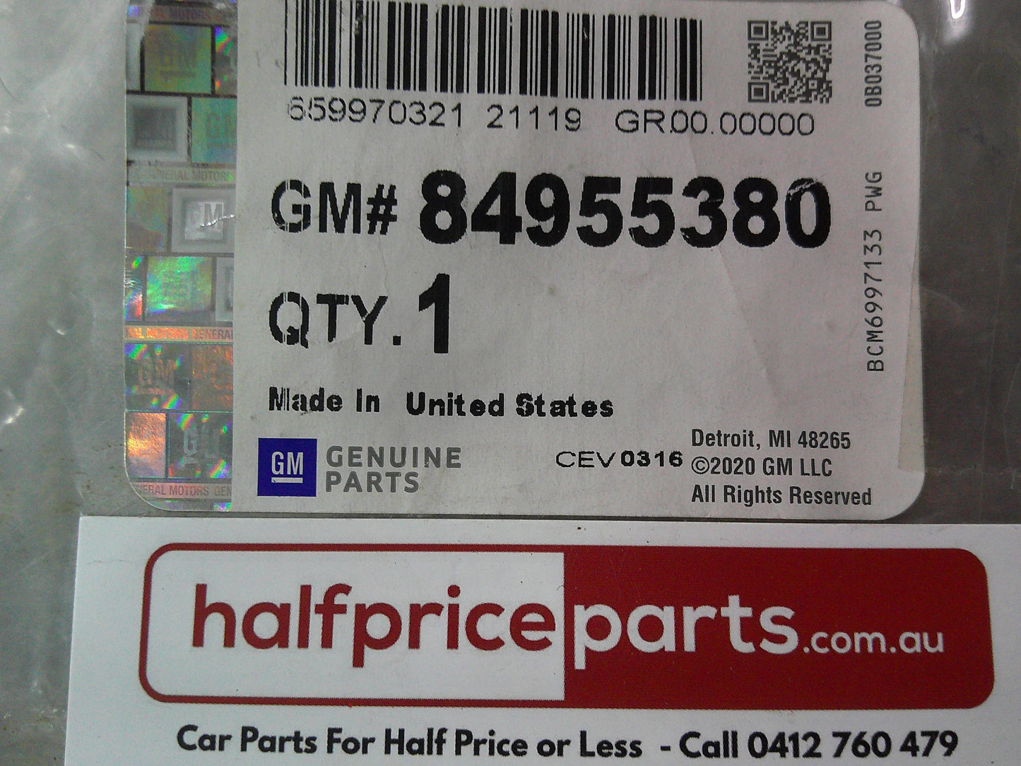 Holden Automatic Transmission Assembly Cover New Part