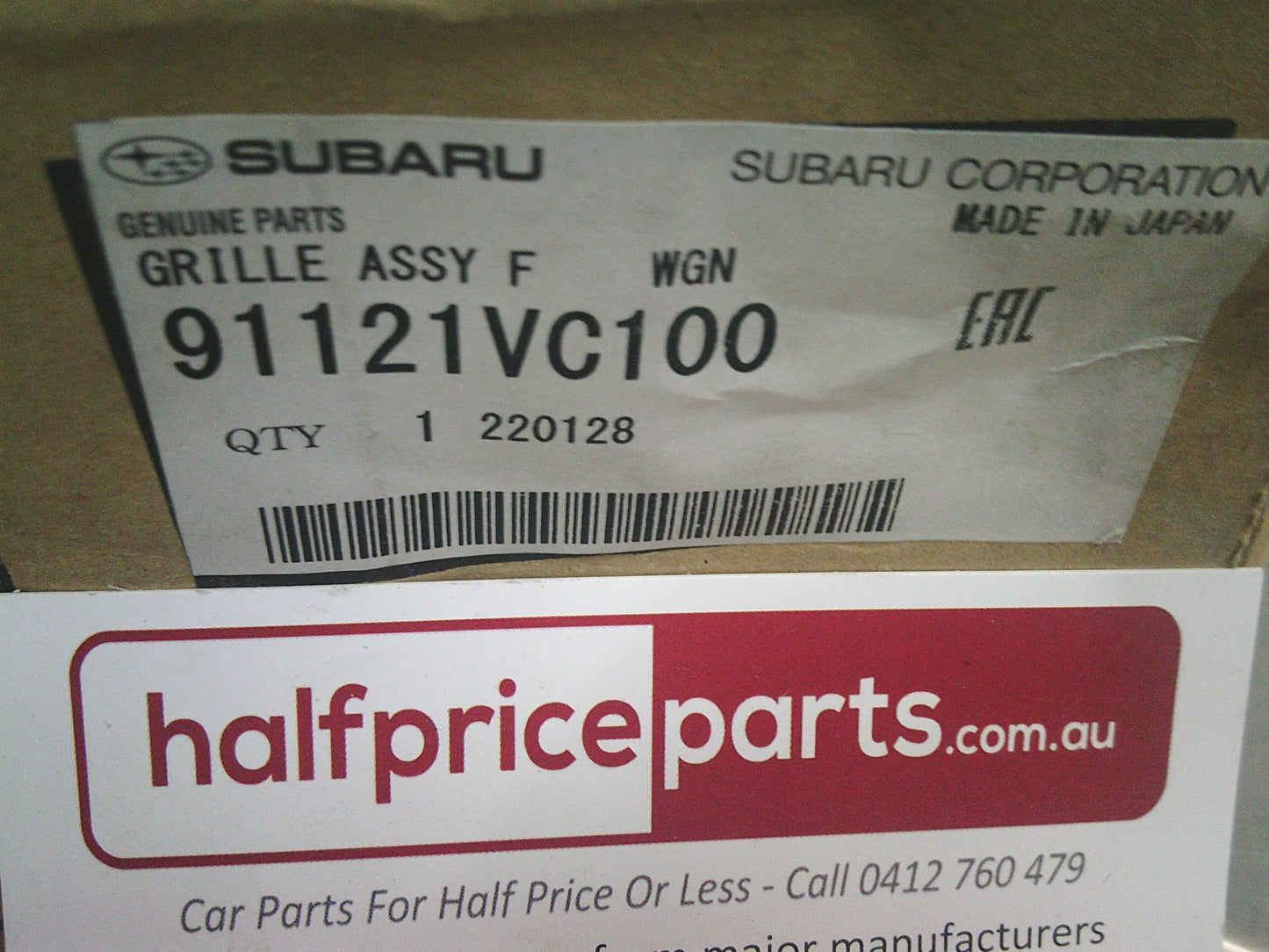 Subaru Levorg VN5 Genuine Front Grille Assembly With Emblem New Part
