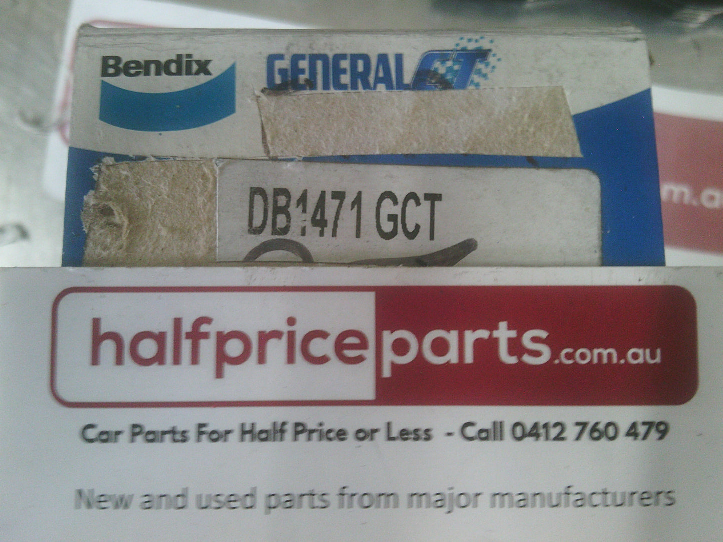 Bendix Front Brake Pad Set Suitable For Holden Barina/Combo/Tigra New Part
