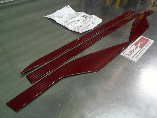 Toyota C-HR Genuine Side Sill Garnish Kit (Factory Painted 3T3 Red Mica) New Part