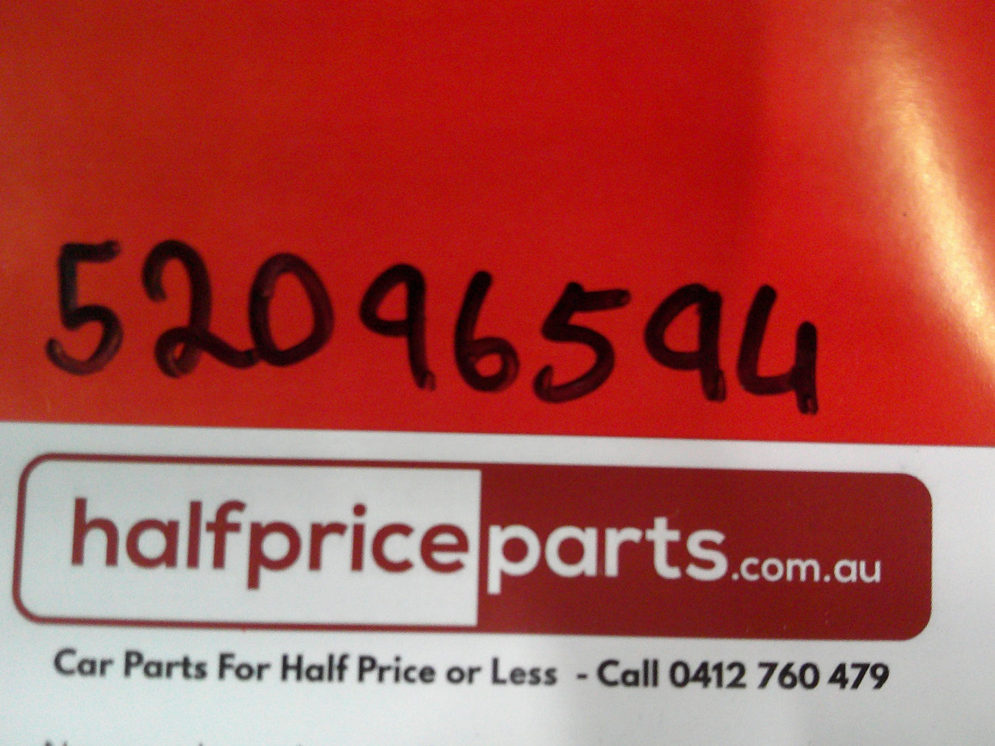 Holden RG Colorado Genuine Front Grille Upper Chrome Grille Insert New Part