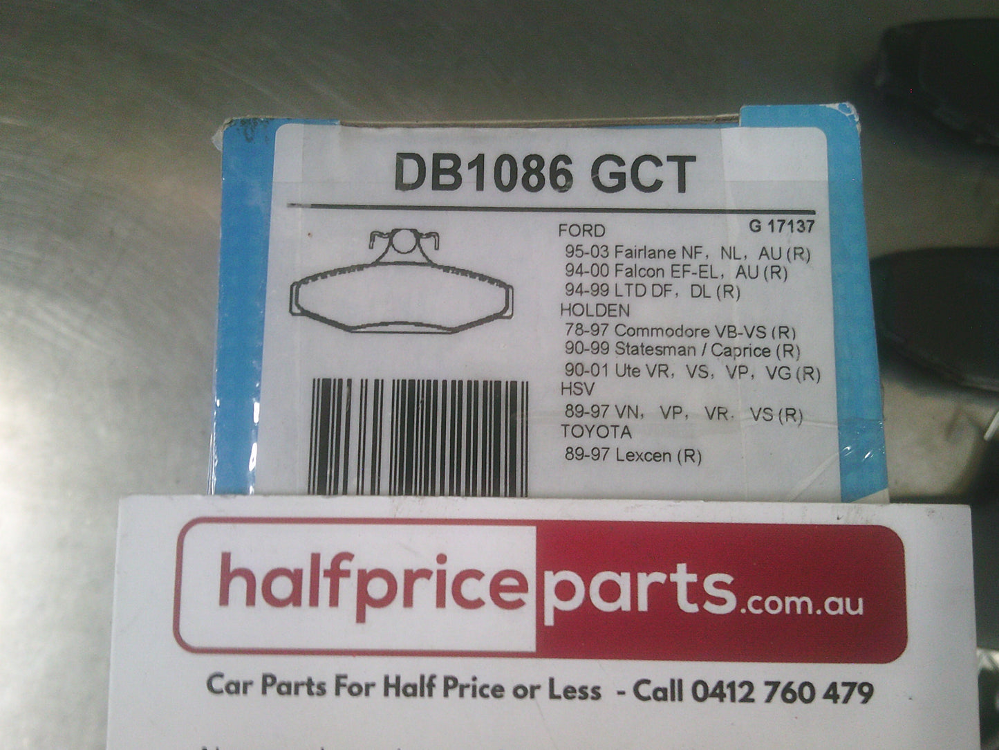 Bendix Ceramic Rear Brake Pads Suit Holden/HSV/Ford New Part
