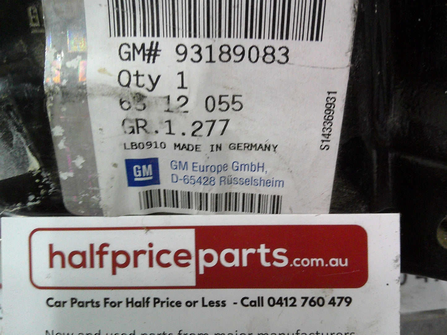 Holden TS Astra Genuine Left Hand Front Headlight Bracket New Part