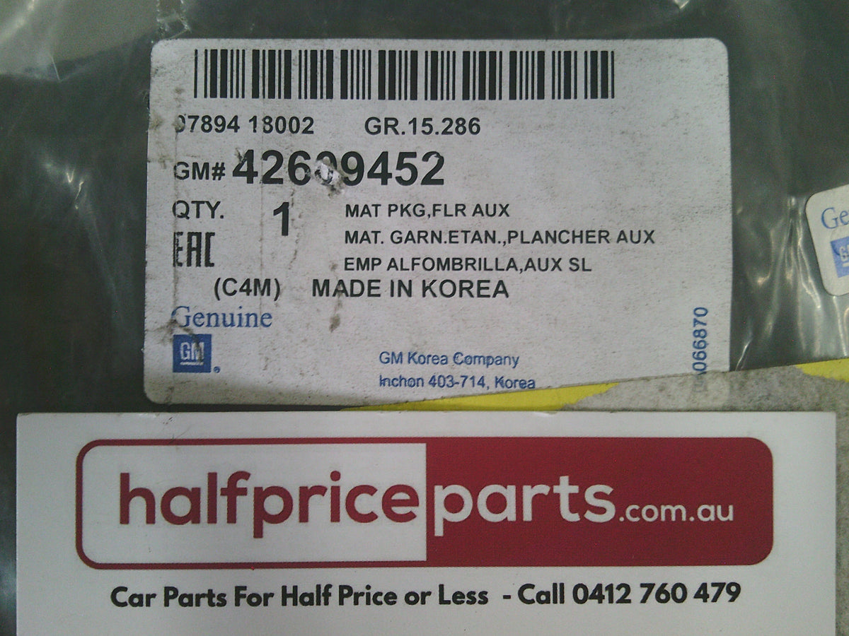 Holden TM Barina Genuine Carpet Floor Mat New Part