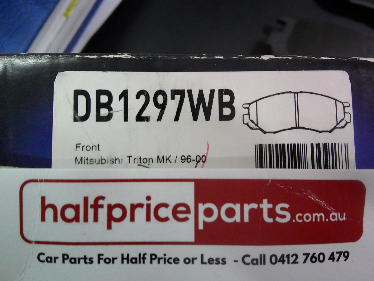 Wagner Front Brake Pad Set Suits Mitsubishi MK Triton New Part