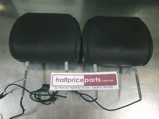 Sony Powered 7" In Car Headrest Pair - VGC