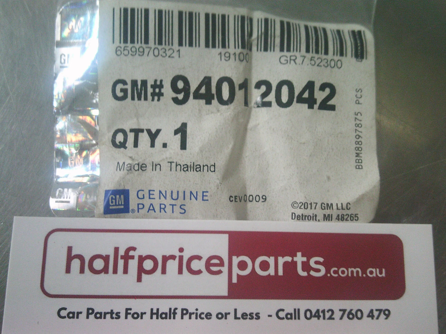Holden RG Colorado Genuine Rear Suspension Rear Bush Nut New Part