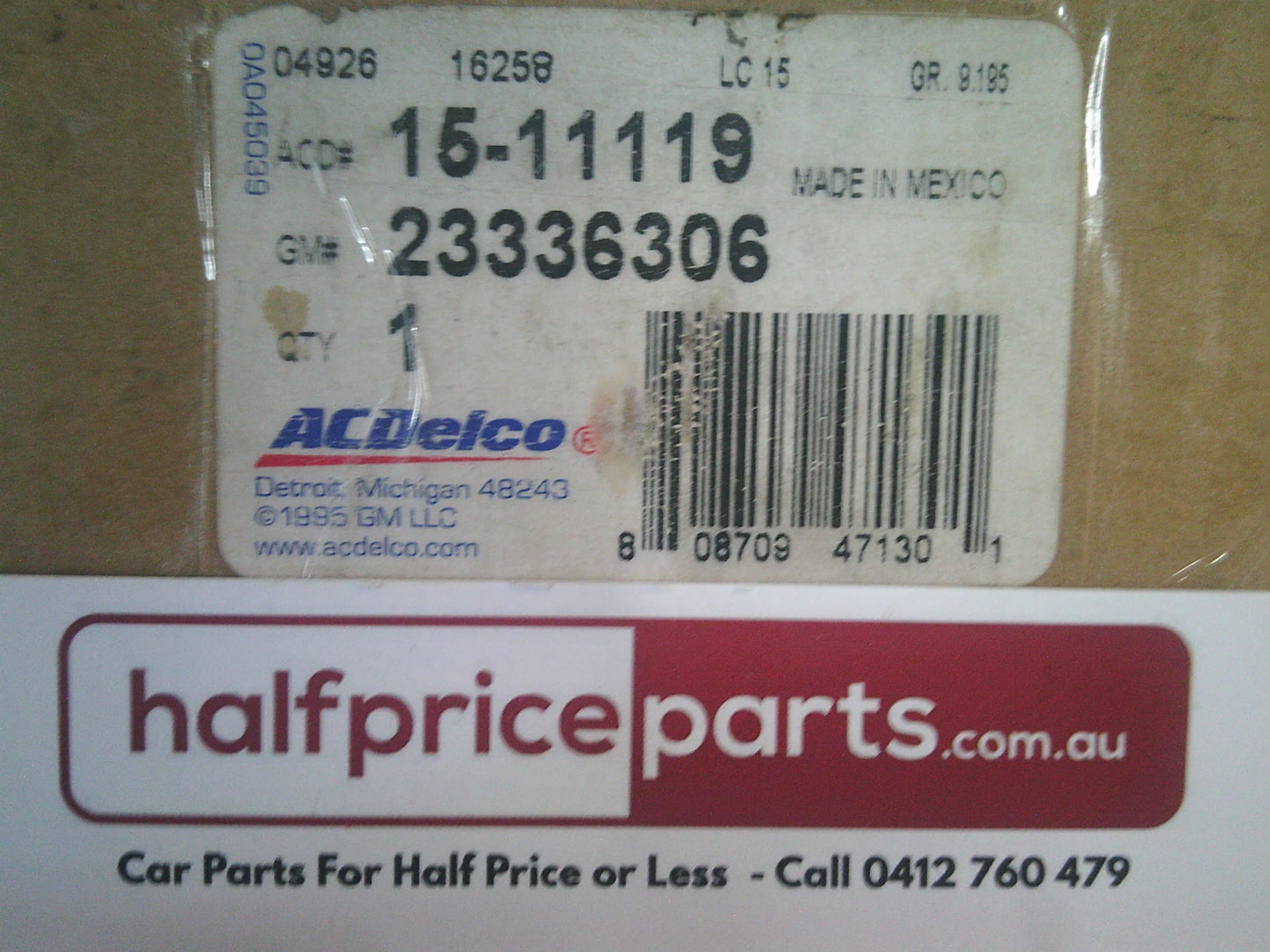 Holden Acadia/Malibu Genuine Air Conditioning Receiver Drier Kit New Part