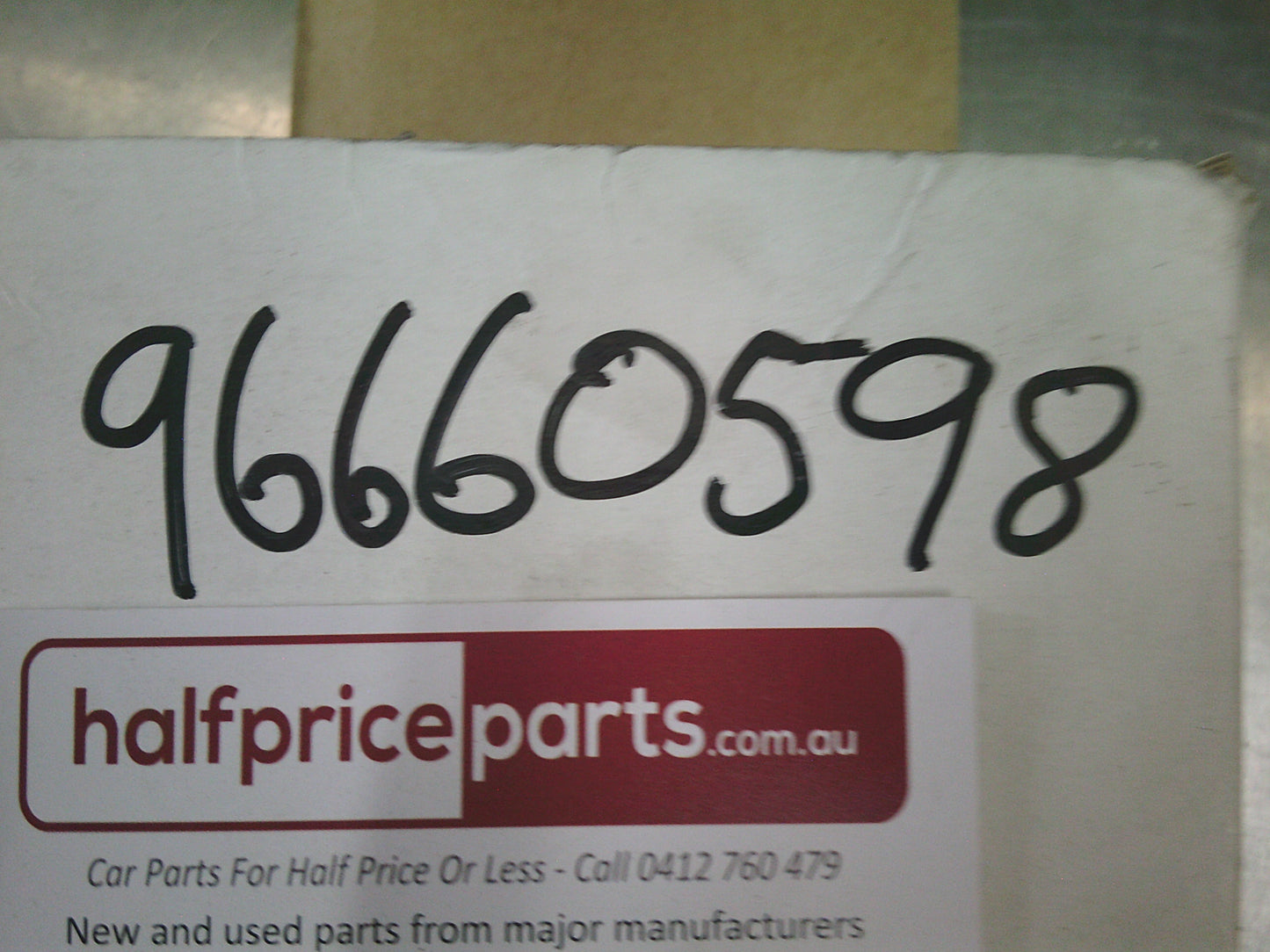 Holden Captiva Genuine Right Hand Front Mirror Cover - New Part