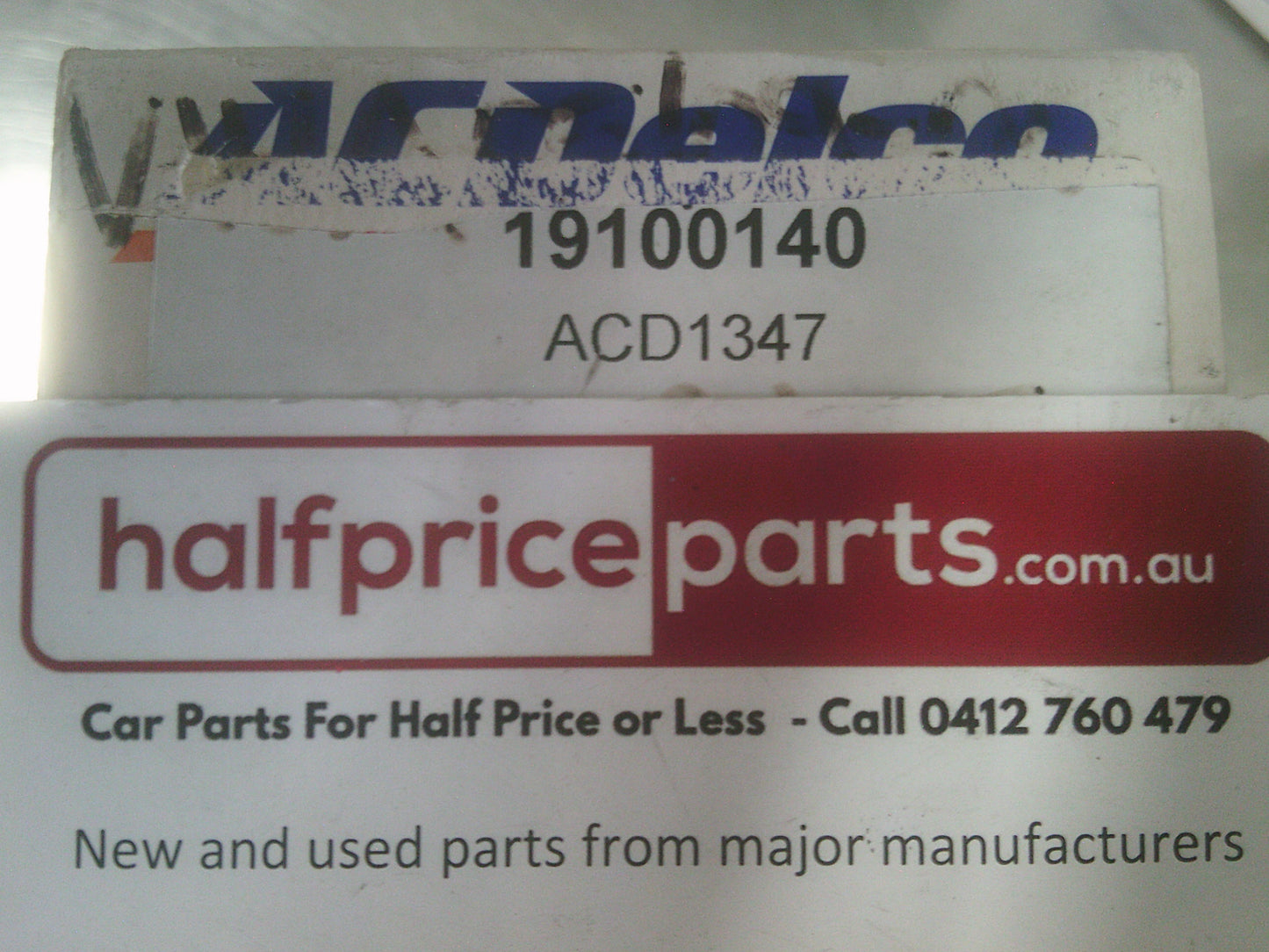 ACDelco Front Brake Pad Set Suits Daewoo Nubira/Lanos/Cielo/Holden Viva New Part