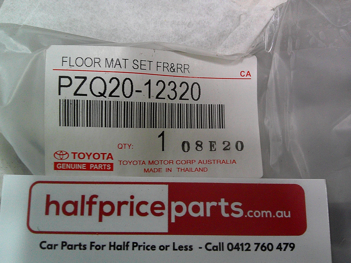 Toyota CH-R AWD Genuine Front And Rear Carpet Mat Set Of 3 New Part