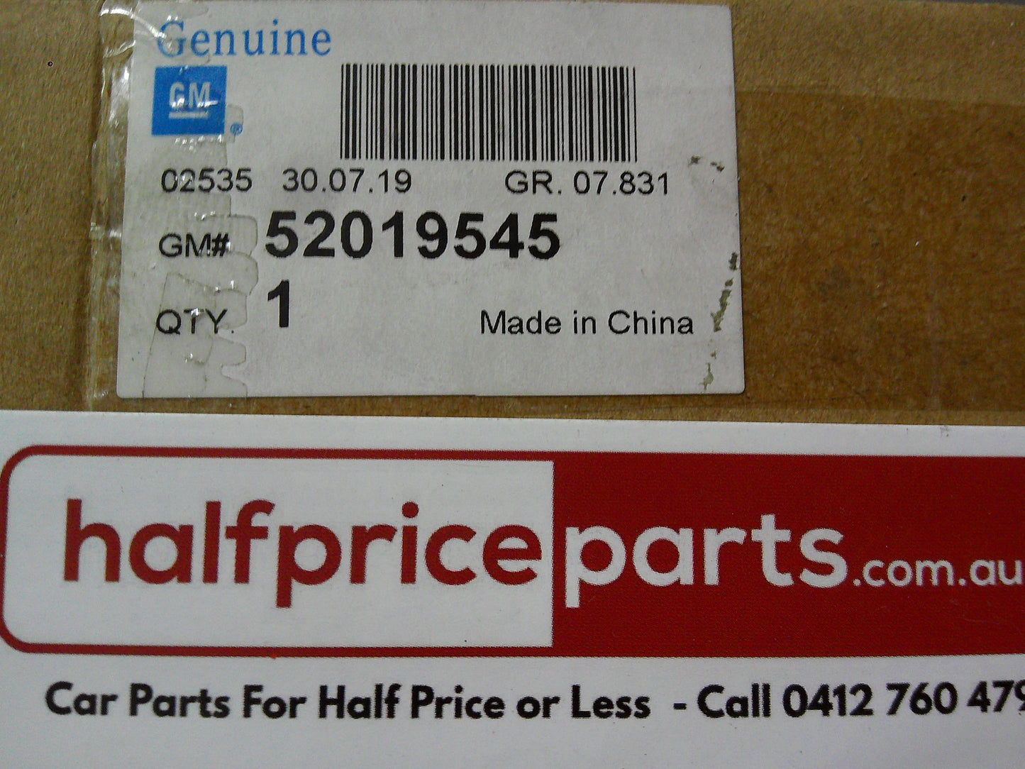 Holden RG7 Colorado/RG Trailblazer Genuine Park Assist Alarm Sensor (BLADE SILVER) New Part