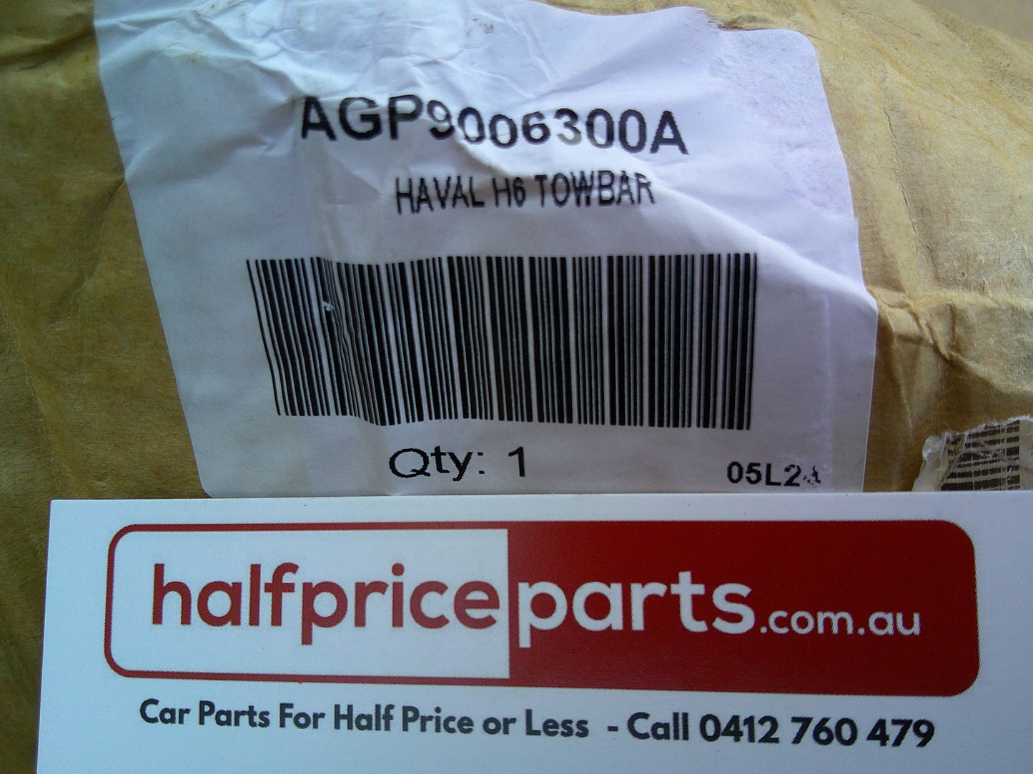GWM Haval H6 Genuine Tow Bar Kit With Bracket And Bolt Kit And Wiring 7 Pin Flat Plug Harness New Part