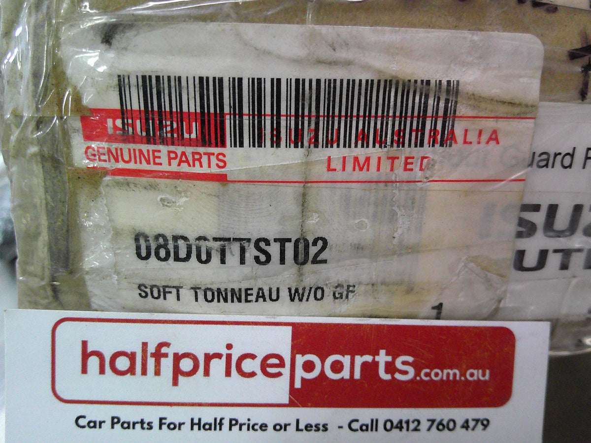 Isuzu D-Max Dual Cab Genuine Tonneau Cover With Out Head Board (Bunjie Type) New Part